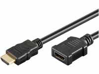 Goobay 31937 High Speed HDMI Verlängerungskabel mit Ethernet, HDMI™-Stecker...