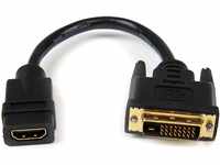 StarTech.com HDMI® auf DVI Adapter 20cm - DVI-D (25 pin) (Stecker) zu HDMI (19...