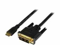 StarTech.com 2m Mini HDMI® auf DVI Kabel - mini HDMI Typ-C / DVI-D...