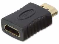LINDY 41232 HDMI CEC Less Adapter Type A Male to Type A Female, Remove CEC line