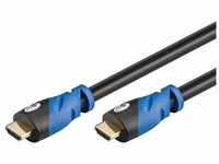 Goobay 72319 Premium HDMI High Speed Kabel mit Ethernet 4K, Ultra-/Full-HD, 3D,