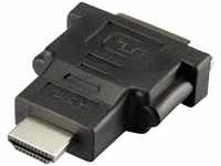 Renkforce RF-4212231 HDMI/DVI Adapter [1x HDMI-Stecker - 1x DVI-Buchse 24+1pol.]