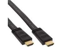 InLine 17007F HDMI Flachkabel, HDMI-High Speed mit Ethernet, verg. Kontakte,...