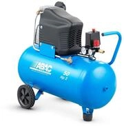 ABAC Luftkompressor PRO MONTECARLO L20, 50-Liter Luftkompressor, Doppeldruckmesser,