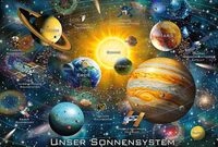 Schmidt Spiele 56308 Unser Sonnensystem, 200 Teile Kinderpuzzle