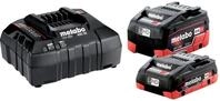metabo Basis-Set LiHD 18V, Akku-Set mit 4,0 Ah, 5,5 Ah und Ladeger&auml;t ASC 55 |...