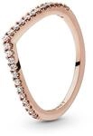 Pandora Funkelnder Wishbone Ring 186316CZ Damenring
