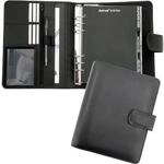 Bind T-5-1 Systemplaner DIN A5 Office, Timeplaner aus feinem Nappaleder, Manager