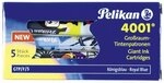 Pelikan Gro&szlig;raum-Tintenpatronen GTP/F/5, k&ouml;nigsblau