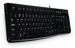 Logitech K120 Kabelgebundene Business Tastatur - UKR QWERTY Layout