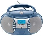 Karcher RR 5025-C tragbares CD Radio (CD-Player, Boomboxen, UKW Radio,