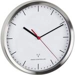 TFA Dostmann Funk-Wanduhr modern, 60.3530.02, leises Uhrwerk, Rahmen aus...