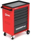 GEDORE red Werkstattwagen MECHANIC, Werkzeugwagen mit 6 Schubladen, Rollwagen aus