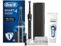 Oral-B Smart 4 4500 CrossAction - Elektrobürste 1 schwarz, 3 Modi: gebleicht,