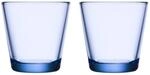 Iittala 1024679 Kartio 2-er Set Gl&auml;ser 21cl, aqua, Glas