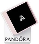 PANDORA Moments Buchstabe A - wendbares Alphabet-Charm aus Sterling-Silber mit