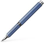 Faber-Castell 148440 - F&uuml;ller Essentio, Feder M, Aluminium Blau