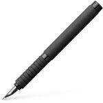 FABER-CASTELL 148481 - F&uuml;ller Essentio, Feder F, Aluminium schwarz