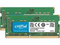 Crucial 32GB Kit (16GBx2) DDR4 2400 MT/s (PC4-19200) CL17 DR SODIMM 260pin