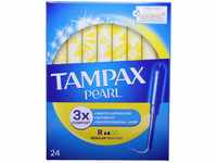 Tampax Pearl Regular Tampons mit Applikator, 24 Stück