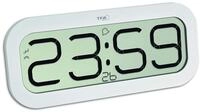 TFA Dostmann Digitale Wanduhr mit Stundenschlag Bim Bam, 60.4514.02, Funkuhr mit 5