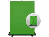 Elgato Green Screen - Ausfahrbares Chroma-Key-Panel, knitterfreies Material,