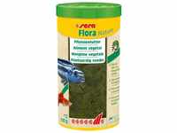 sera Flora Nature 1000 ml Pflanzenfutter aus Flocken mit ballaststoff- &