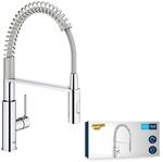 GROHE Get, K&uuml;chenarmatur 2 Strahlarten (Wasserhahn K&uuml;che mit beweglicher