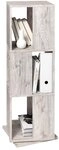 FMD M&ouml;bel, 291-001E Tower drehbares Regal in ausf&uuml;hrung sandeiche nachbildung,