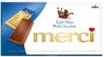 merci Tafelschokolade Edel-Rahm &ndash; 1 x 100 g &ndash; Feinste T&auml;felchen aus