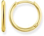 THOMAS SABO Creolen klein 750 Gelbgold Vergoldung, 925 Sterlingsilber