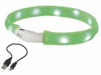 Nobby 77023 LED Leuchtband breit Visible S: 25 mm; 40 cm, S, grün