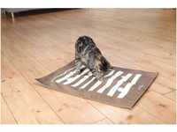 TRIXIE Spieldecke "Cat Activity Pföteldecke, 70 × 50 cm, braun/creme" für...