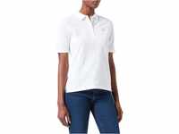 GANT Damen LSS Pique ORIGINAL Poloshirt, White, XS