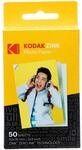 KODAK Fotopapier ZINK, selbstklebend, 5,1 x 7,5 cm (2 x 3 Zoll), (50 Blatt),
