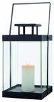 blomus -FINCA- Laterne M aus pulverbeschichtetem Metall, Windlicht, exklusive...