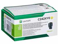Lexmark C242XY0 Rückgabe-Tonerkassette Gelb mit extrahoher Kapazität