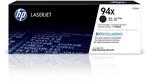 HP Toner, Schwarz, HP 94X: XL