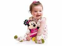 Disney Baby Minnie Mouse Plüschtier mit Beißring - Weiches Spielzeug für...