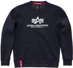 Alpha Industries Herren Basic Pullover Sweatshirt, Marine, S