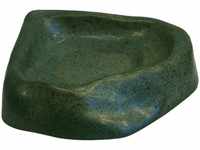Namiba Terra 7302 Terra-Puzzle Keramik-Eckwassernapf, 19 x 15 cm, grün glasiert