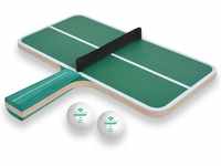 Schildkröt Ping Pong Challenge Tischtennis-Set, 1 Schläger in Form einer kleinen