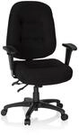 hjh OFFICE 702300 Profi B&uuml;rostuhl Zenit XXL Stoff Schwarz ergonomischer...