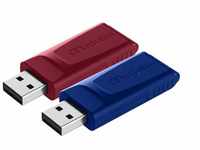 Verbatim Slider USB-Stick Multipack 32GB, USB 2.0, 2x USB Speicherstick, für...