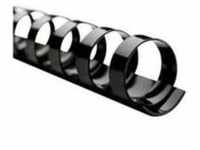 GBC Kunststoff-Binderücken 21 Ringe 95 Blatt A4 12 mm 100 Stück schwarz