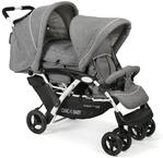 CHIC 4 BABY - Geschwisterwagen DUO mit Tragetasche und Regenschutz,