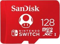 SANDISK microSDXC UHS-I Speicherkarte f&uuml;r Nintendo Switch Super Mario Mushroom