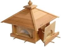 LUXUS-VOGELHAUS 46700e Vogelfutterhaus mit 4 Schubladen - Vogelvilla aus...