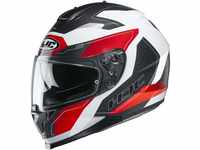 HJC Helmets Unisex – Erwachsene Nc Motorrad Helm, Weiß, M