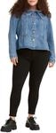 Levi's Damen Mile High Super Skinny Jeans , Black Galaxy , 27W / 30L